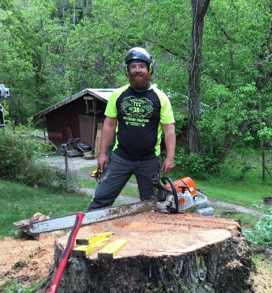 Andrew Lawson of Asheville Arborists